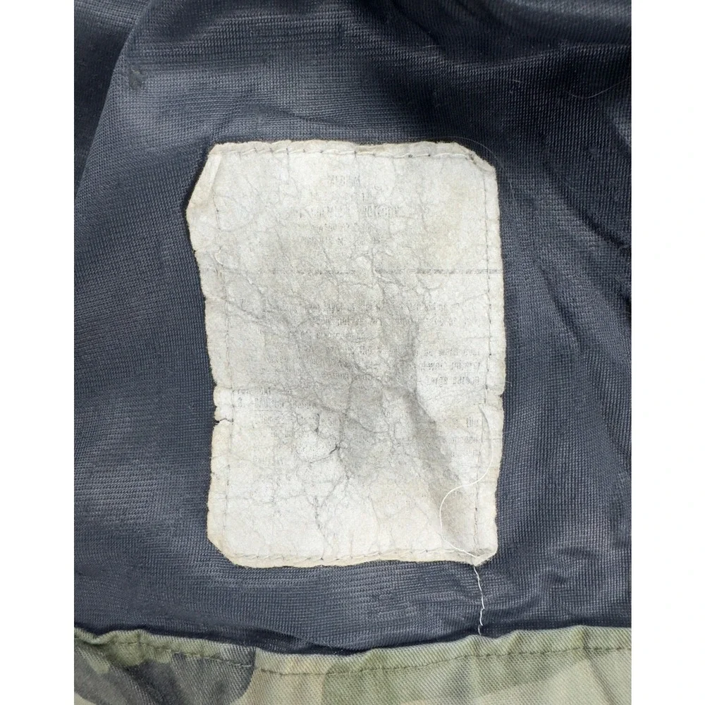 VTG US Army Chemical Protective Jacket‎ Olive Drab Large 80s Military Surplus